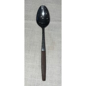 Vintage INTERPUR Stainless Steel Japan Silverware / Flatware 6-3/4" Long SPOON